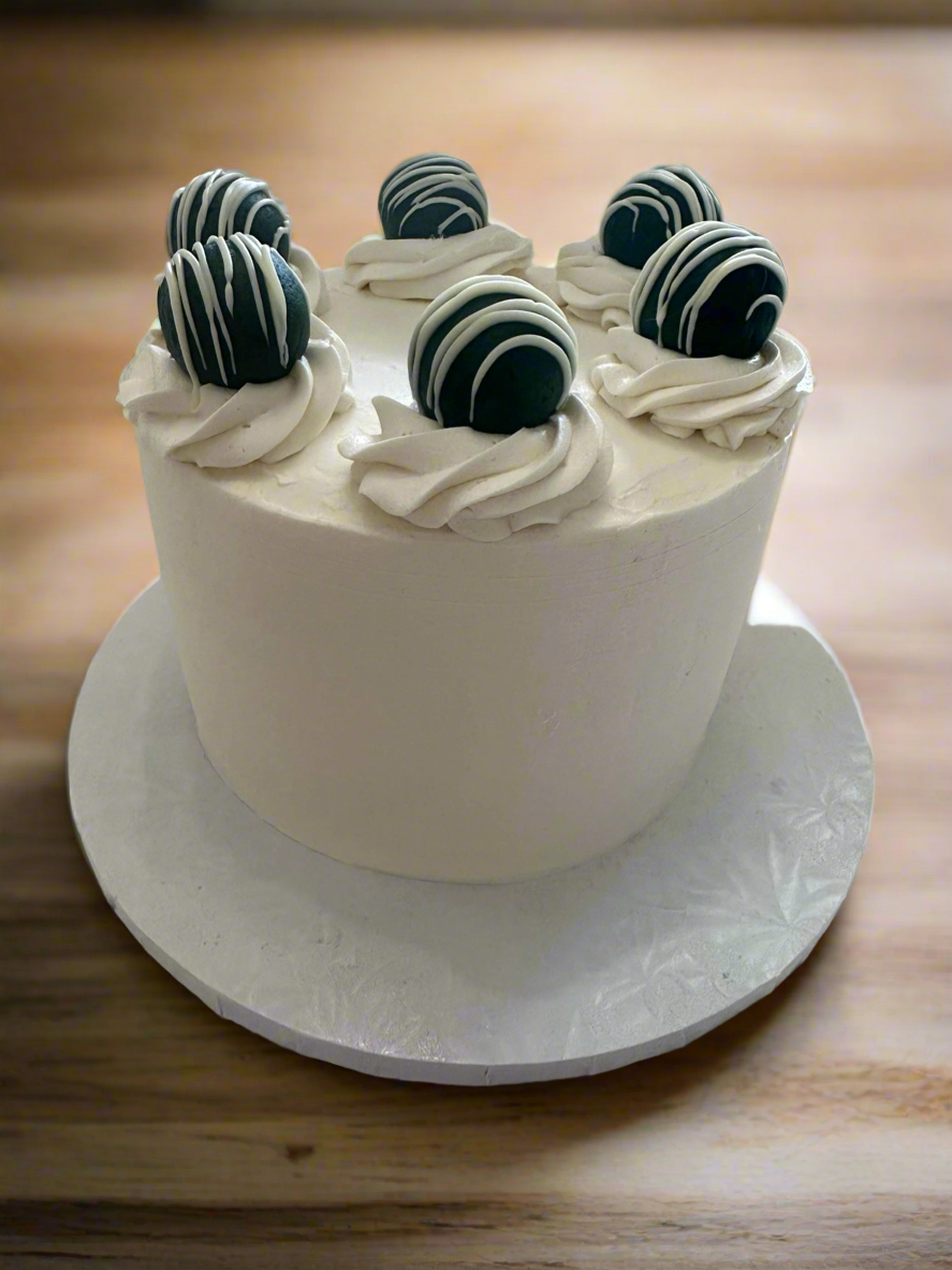 Sapphire Velvet Seduction Cake